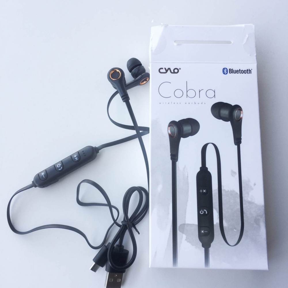 CYLO Cobra Bluetooth Wireless Earbuds
